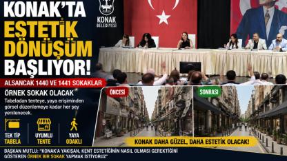 Alsancak'ın İki Sokağı Baştan Aşağı Yenileniyor