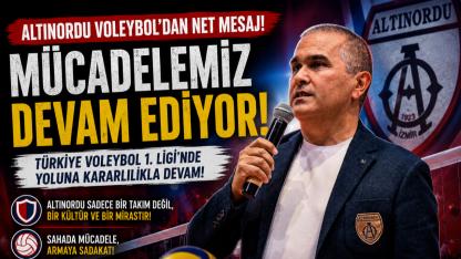 Altınordu Voleybol'dan Güçlü Çıkış
