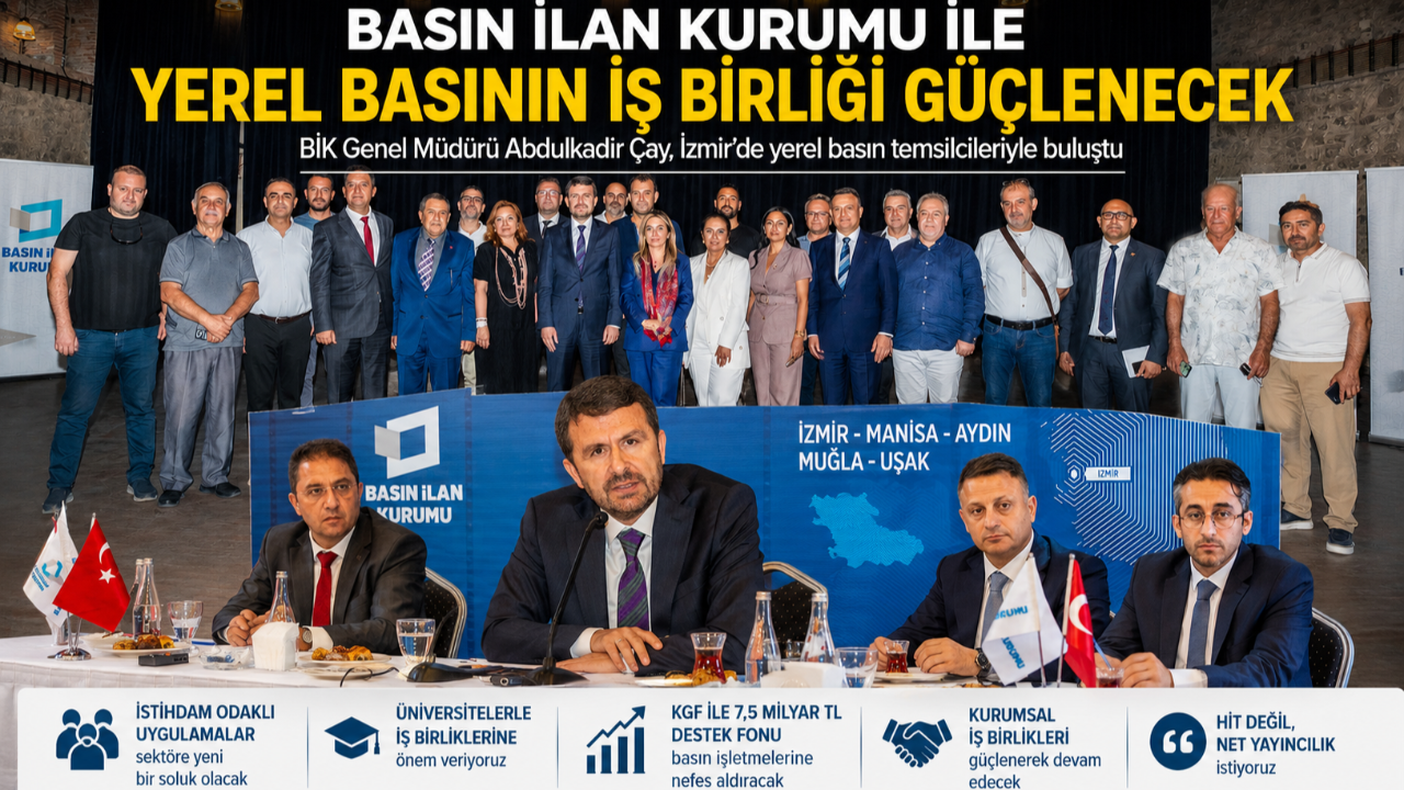 Basın İlan Kurumu'ndan Yerel Basına Güçlü Destek Paketi