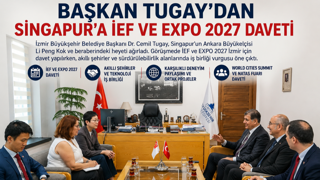 Başkan Tugay'dan Singapur'a stratejik davet
