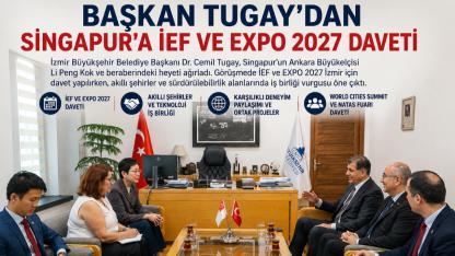 Başkan Tugay'dan Singapur'a stratejik davet