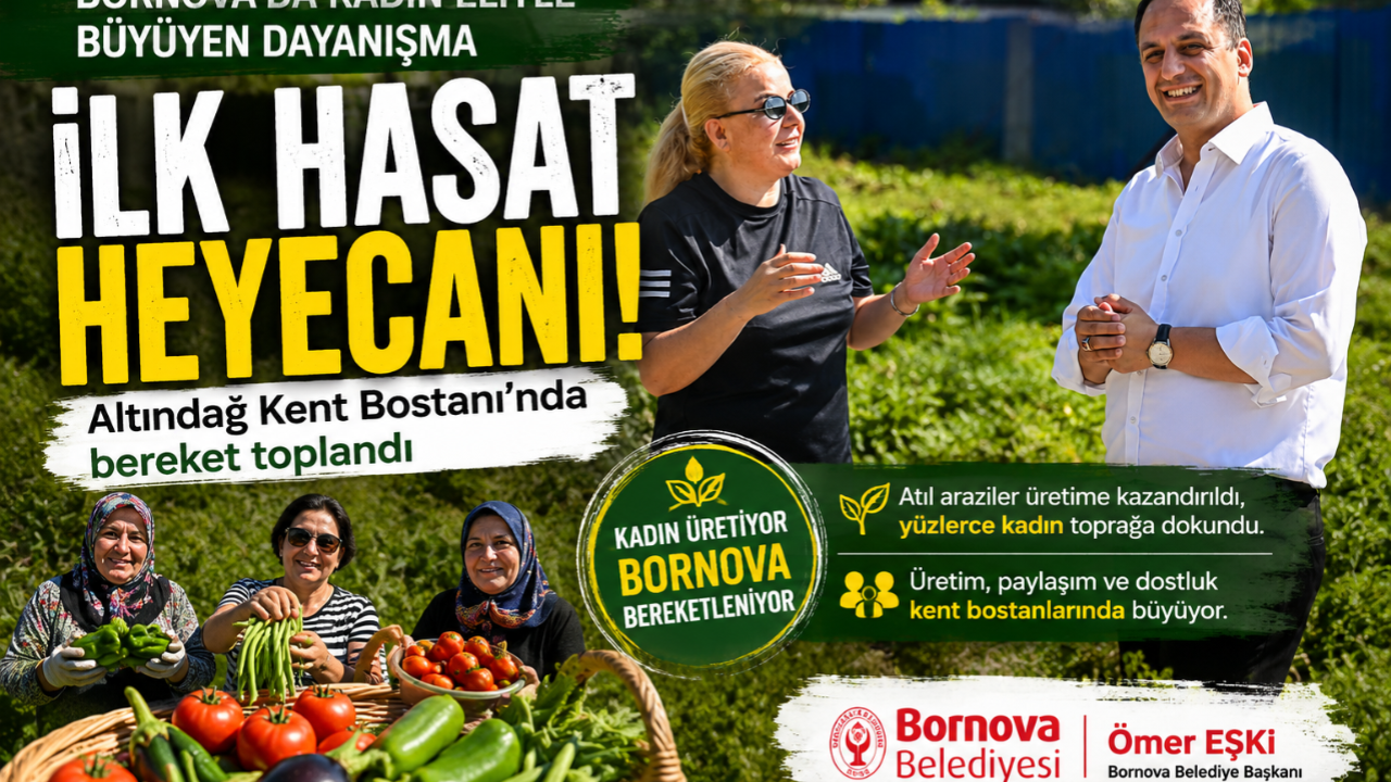 Bornova'da Kadınların Ürettiği Bereket Sofralara Taşındı
