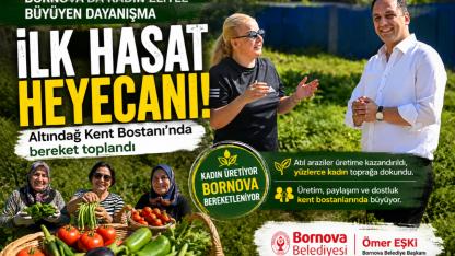 Bornova'da Kadınların Ürettiği Bereket Sofralara Taşındı