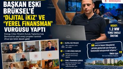 Bornova’nın Yeşil Enerji Hamlesi Avrupa Gündeminde
