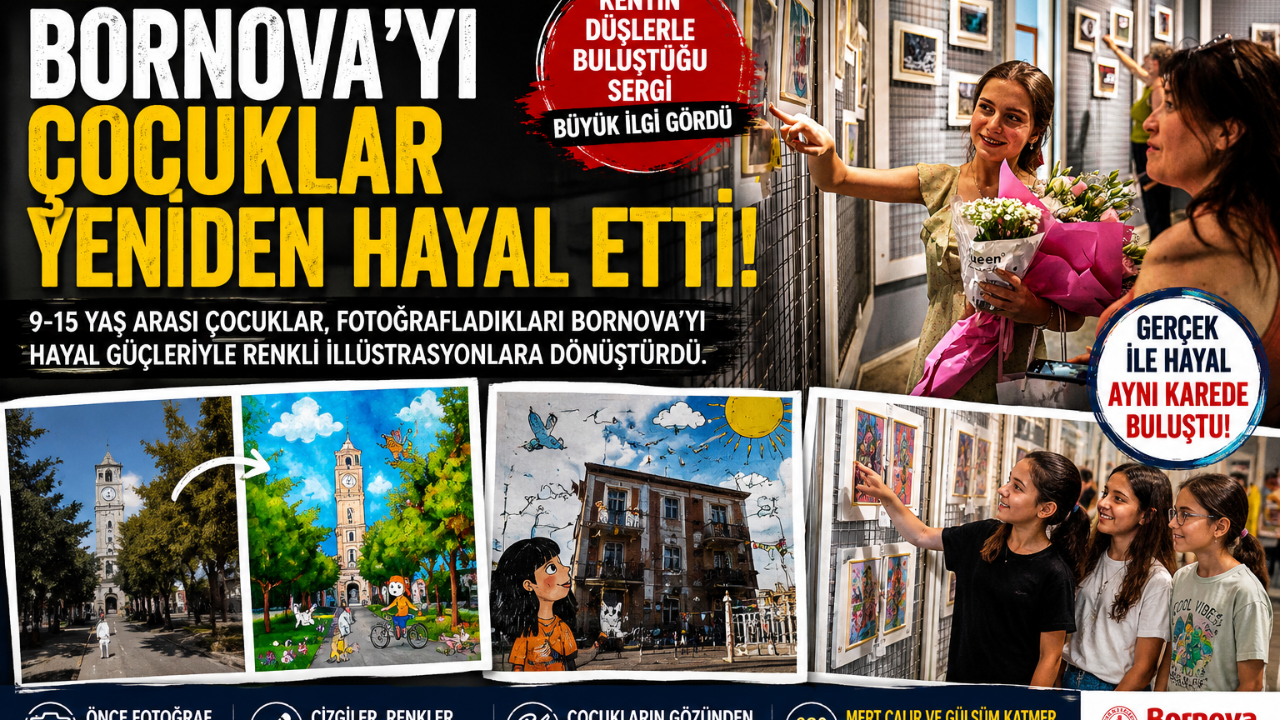 Bornova’yı Bu Kez Çocuklar Tasarladı
