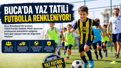 Buca'da Yaz Tatili Sahalara Taşındı