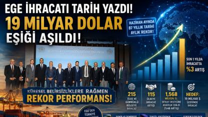 Ege ihracatında tarihi eşik aşıldı