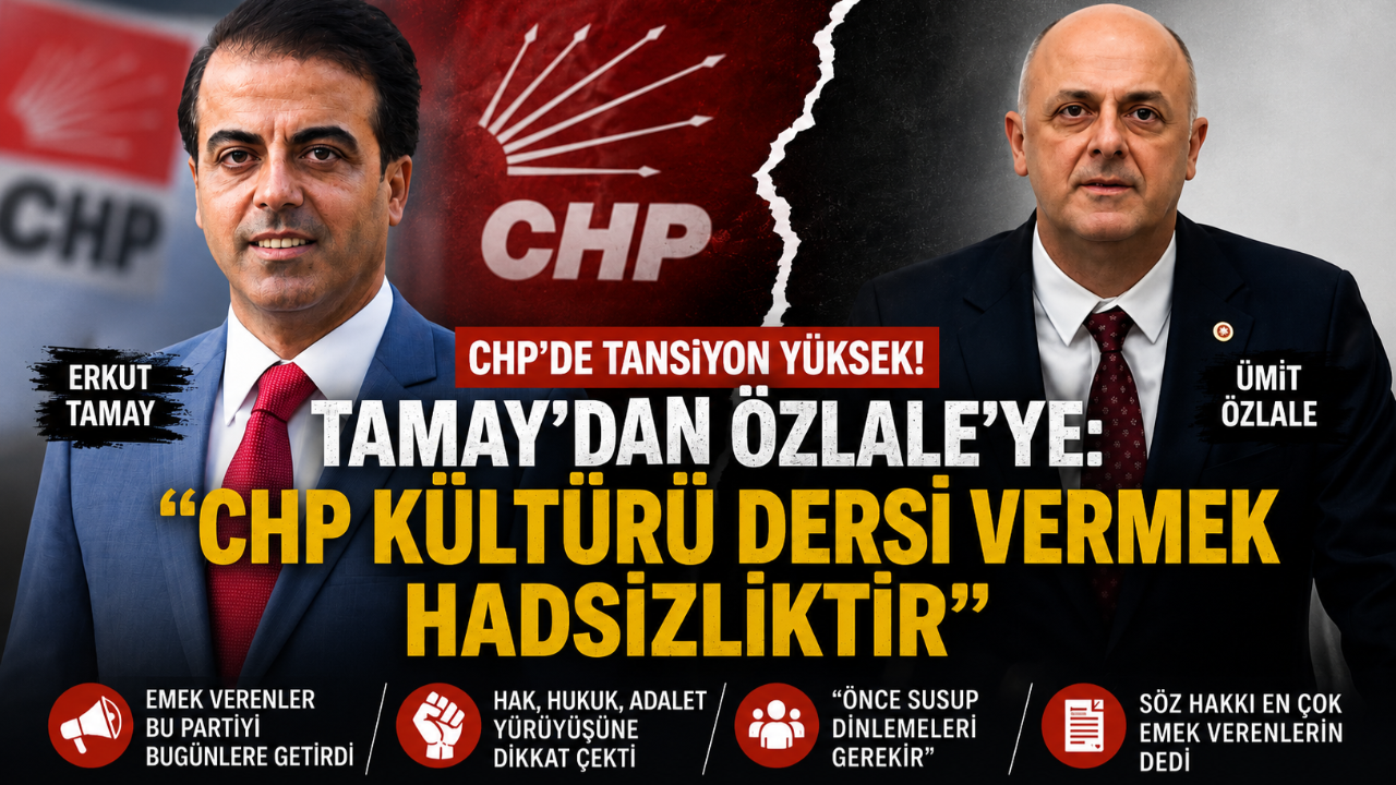 Erkut Tamay'dan Ümit Özlale'ye Çok Sert Tepki