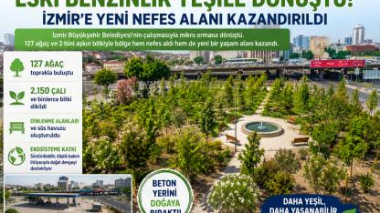 Eski Benzinlik İzmir'in Yeni Nefes Noktası Oldu