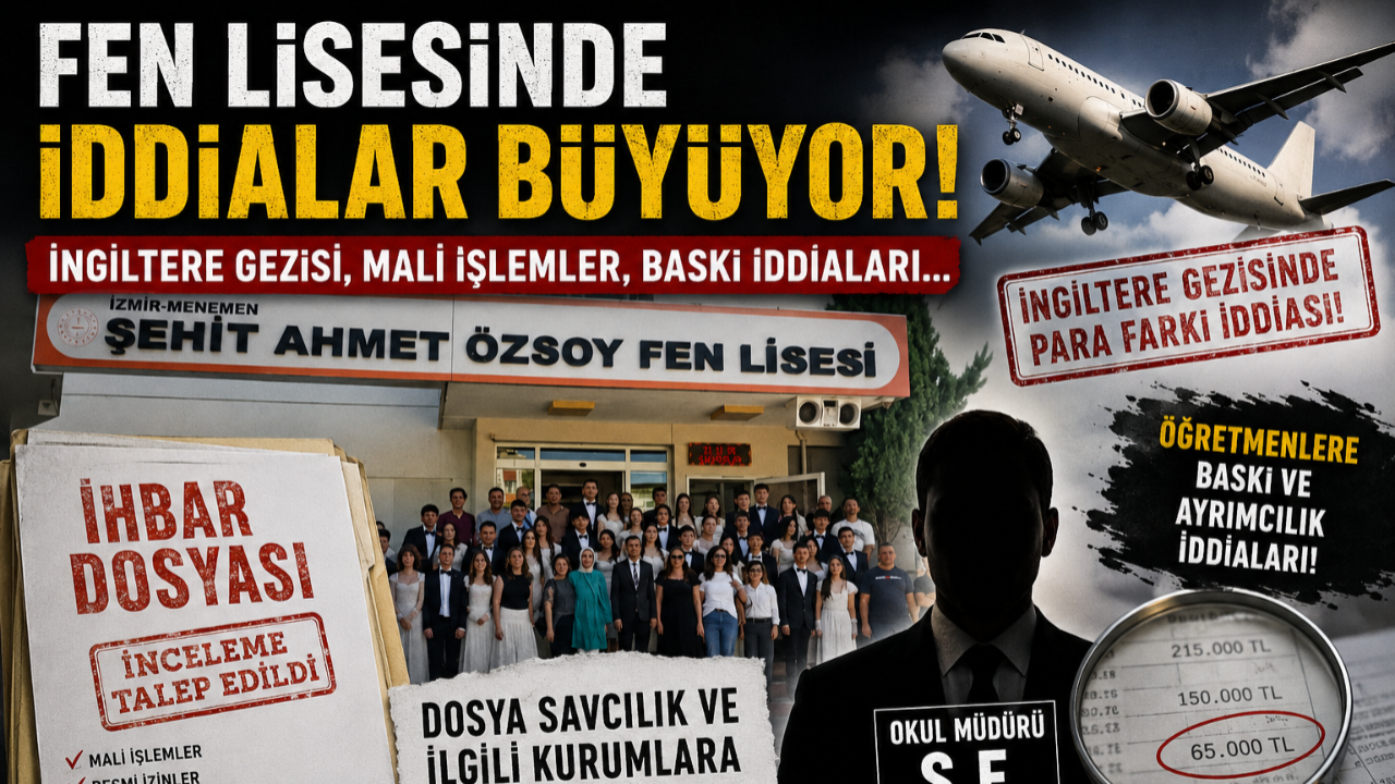 Fen Lisesi Hakkında Dikkat Çeken İhbar Dosyası