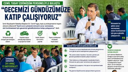 "Gece Gündüz İzmir İçin Mücadele Ediyoruz"