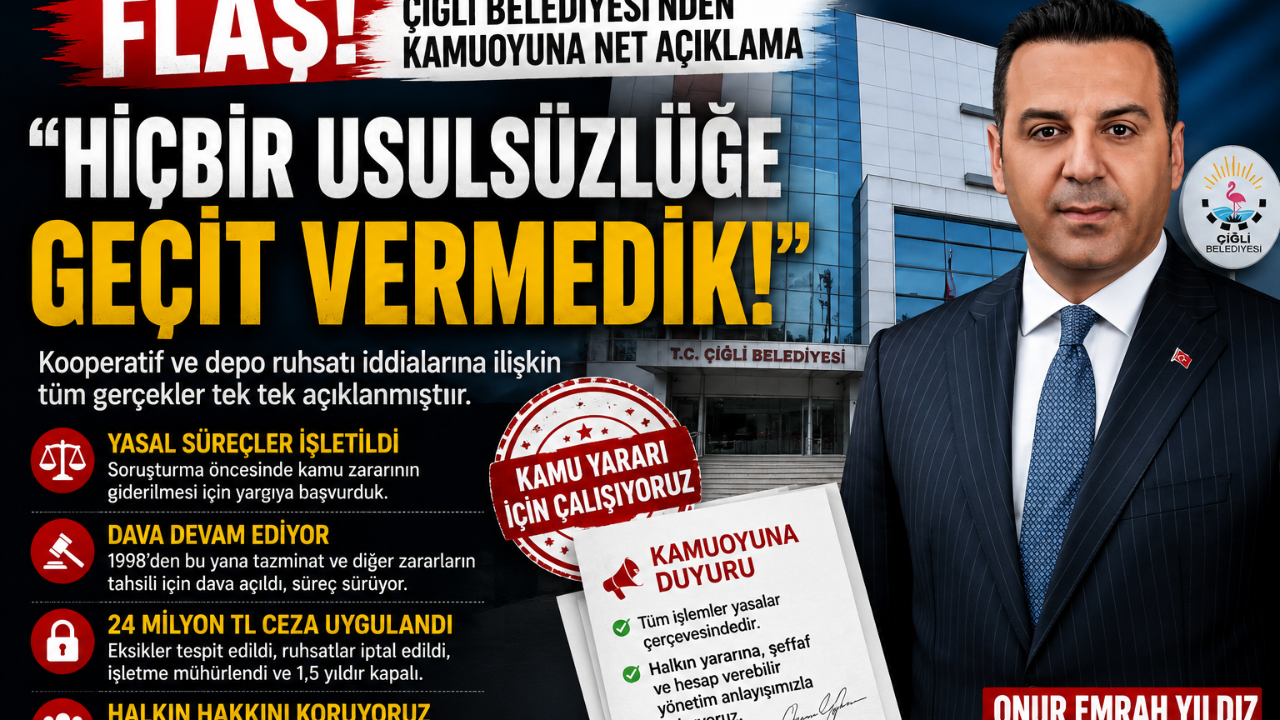 "Hiçbir Usulsüzlüğe Geçit Vermedik"