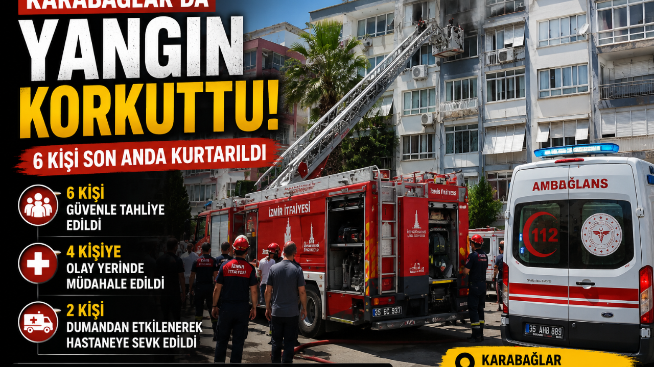 İtfaiyenin Zamanla Yarışı Can Kurtardı