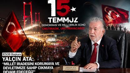 İzmir Esnafından 15 Temmuz Mesajı