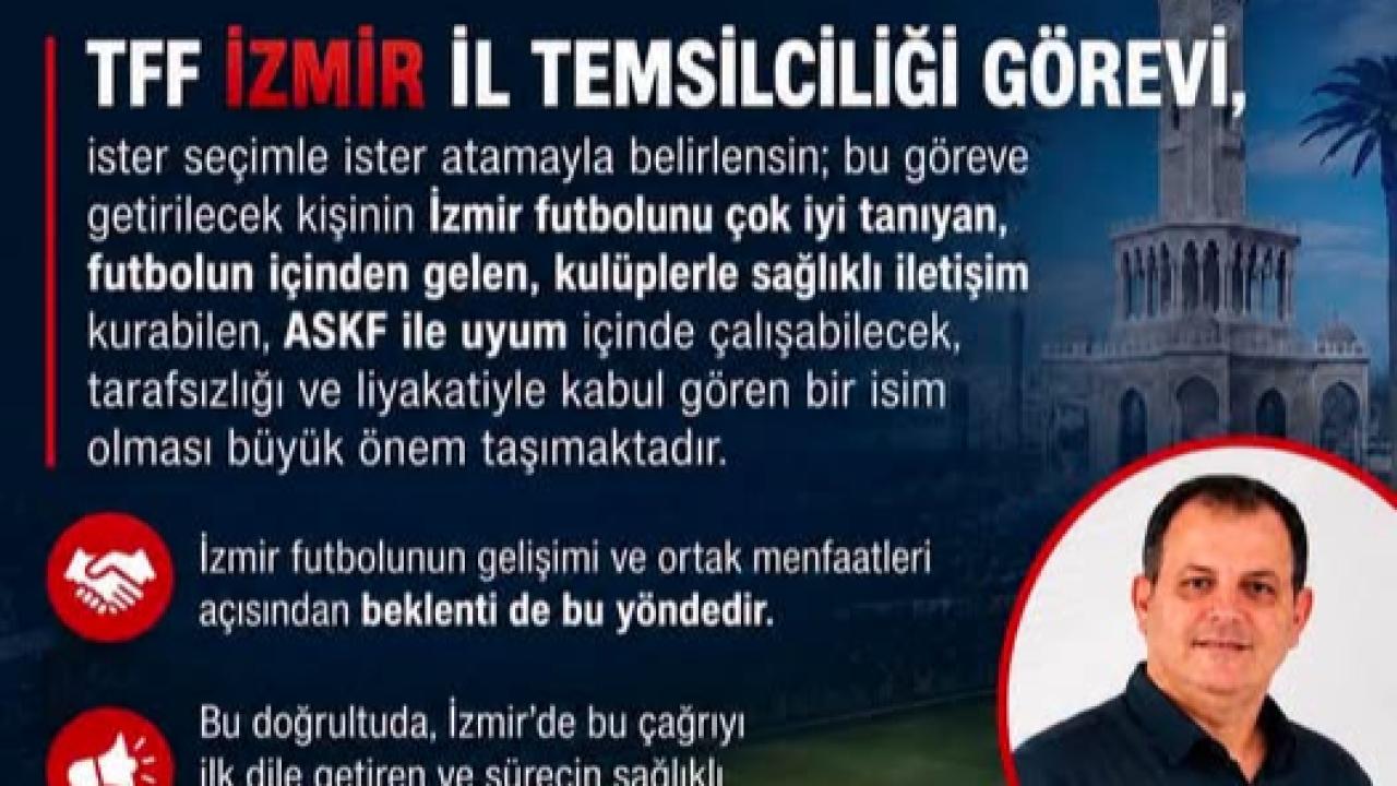 İzmir Futbolunda Erhan Daşdelen Sesleri Yükseliyor