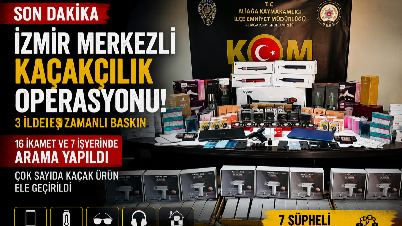 İzmir Polisi Kaçakçılara Göz Açtırmadı