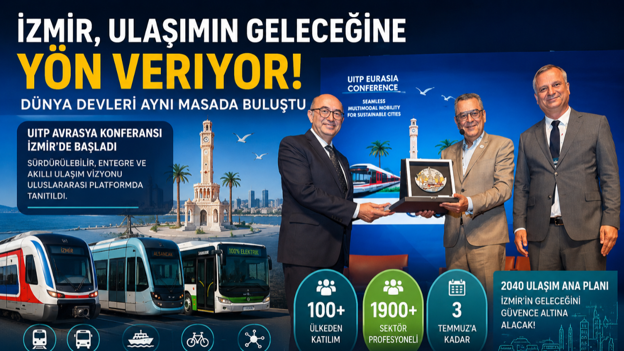 İzmir, ulaşımın geleceğine yön veriyor