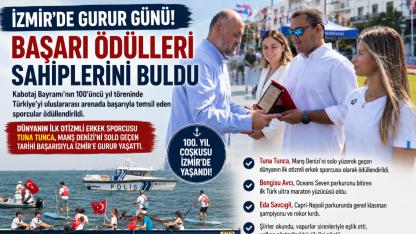 Kabotaj Bayramı'nda Tarih Yazmış Sporculara Büyük Onur