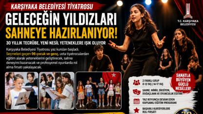 Karşıyaka'da Sahnenin Yeni Yıldızları Yetişiyor