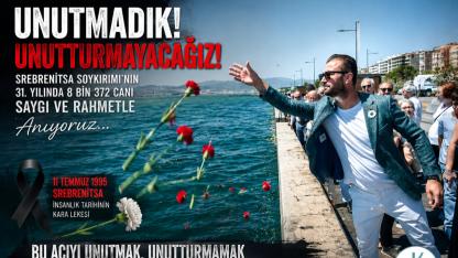 Karşıyaka’dan Dünyaya Vicdan Çağrısı