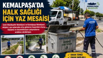 Kemalpaşa'da haşereye geçit yok