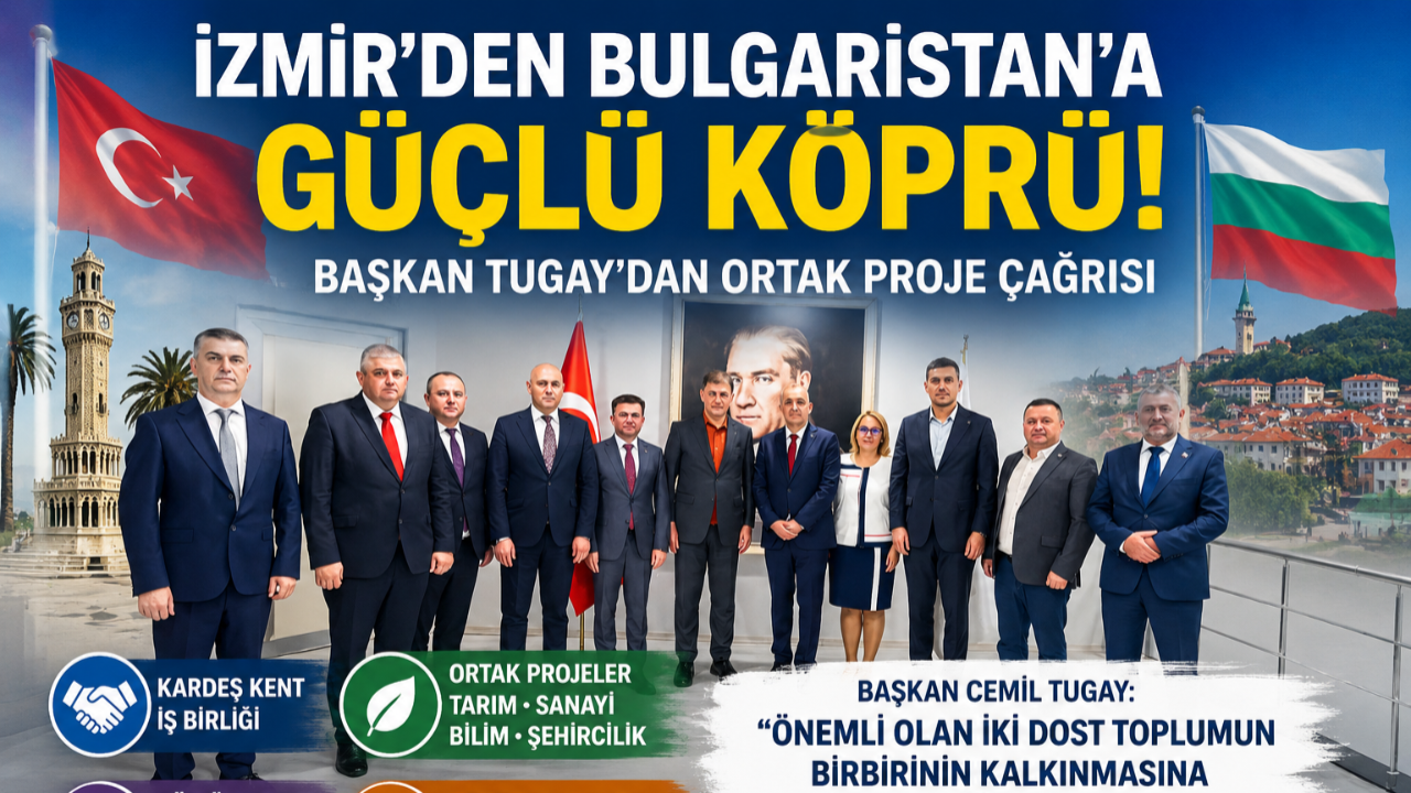 Kırcaali’den İzmir’e Sürpriz Davet