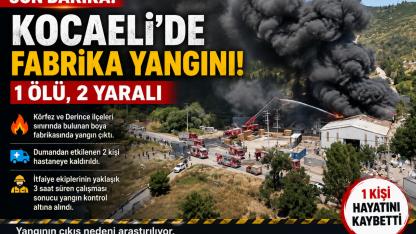 Kocaeli'ndeki Yangın Faciayla Sonuçlandı