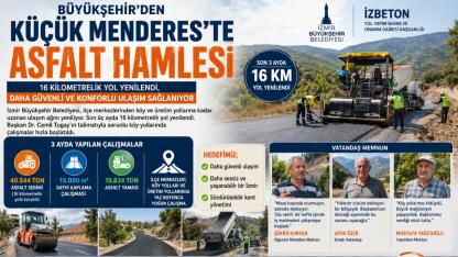 Küçük Menderes'e Dev Yol Atağı
