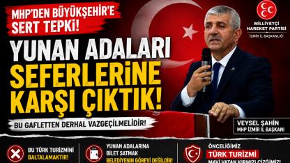 MHP'den Yunan Adaları Seferlerine Sert Çıkış