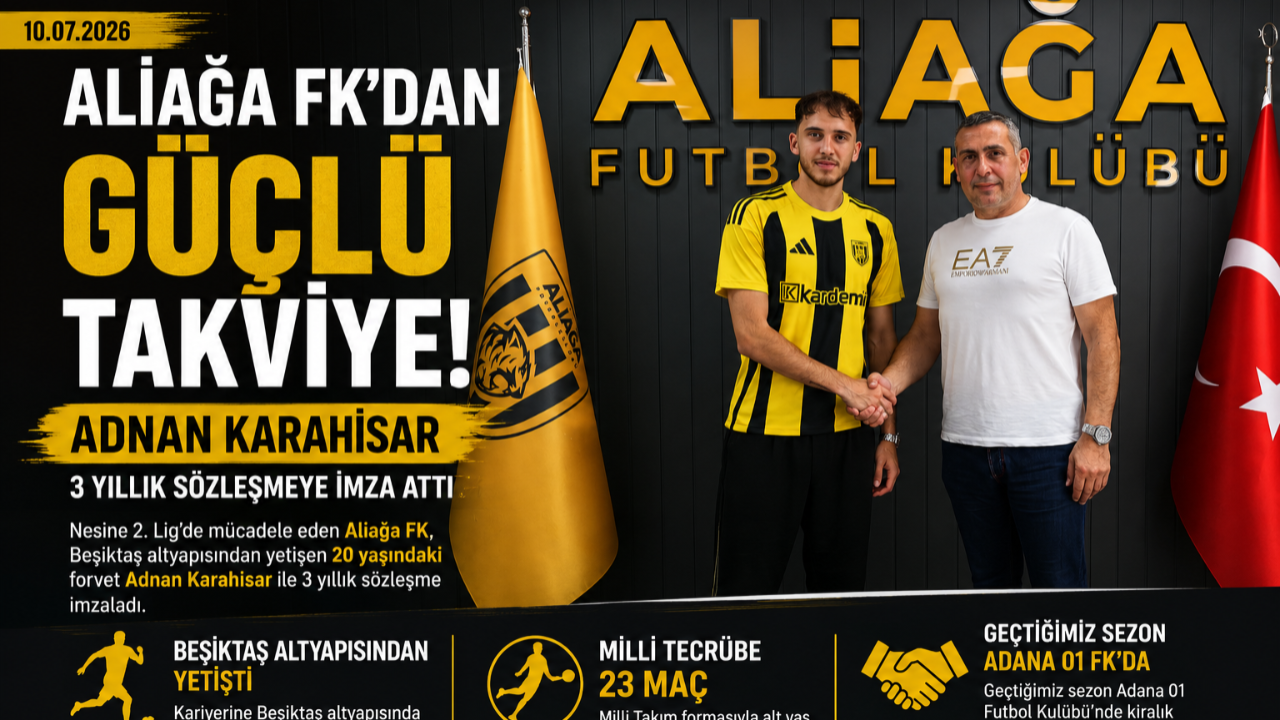 Milli Golcü Adnan Karahisar Resmen İmzayı Attı