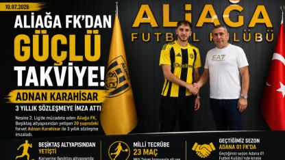 Milli Golcü Adnan Karahisar Resmen İmzayı Attı