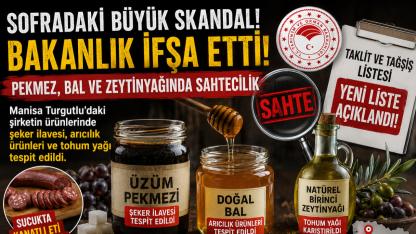 Pekmez, Bal ve Zeytinyağında Skanda