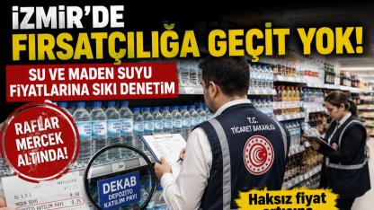 Su ve maden suyu fiyatlarına sıkı denetim