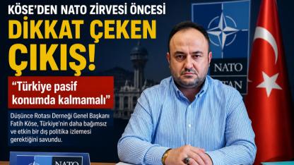"Türkiye Pasif Konumda Kalmamalı"