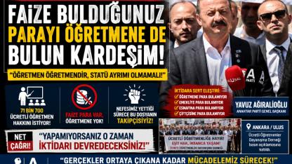 Yavuz Ağıralioğlu’ndan Gündem Olacak Çıkış
