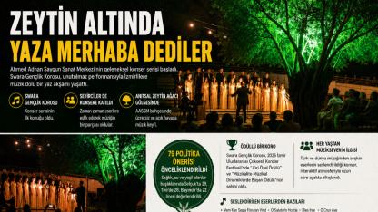 Zeytin Ağacının Gölgesinde Büyüleyen Gece